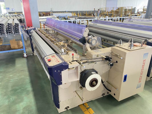 280cm Tekstil Su Jet Döşeme Dobby 700 RPM Dokuma Pamuk Poliester