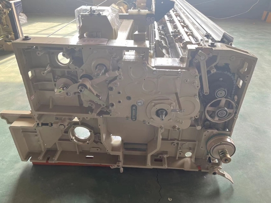1200 RPM Küçük dokuma makinesi Çift nozel Yüksek Hızlı Su Jet Döşemesi Dobby