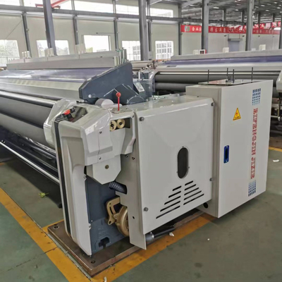 360 cm küçük dokuma makinesi Çift nozzle su alıcı jet dokuma Dobby